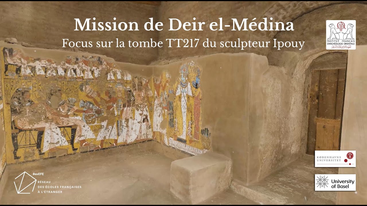 Focus sur la tombe TT217 du sculpteur Ipouy, mission de Deir el-Médina