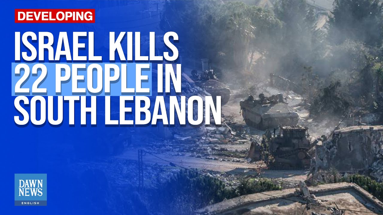 After Gaza, Israel Turns Its Guns On Lebanon As 22 Killed While Trying To Return | Dawn News English