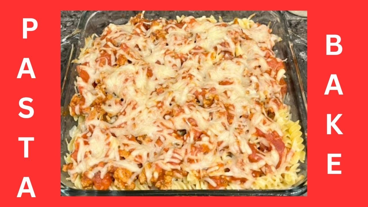 EASY Pasta Bake Recipe! #pastarecipe #glutenfreerecipes