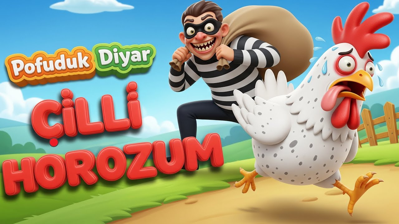 Horozumu Ka&ccedil;ırdılar! | &Ccedil;illi Horozum🎵 JoliPoli Kids - &Ccedil;ocuklar ve Bebekler İ&ccedil;in Eğlenceli Şarkılar