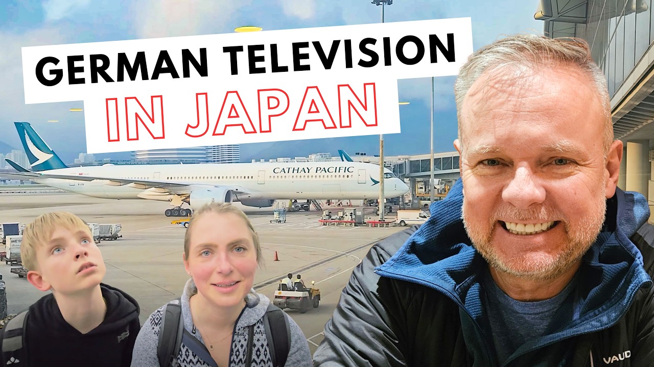 28h im Flugzeug | German Television in Japan | Anreise nach Tokio | Reise Vlog 2024 | Teil 1