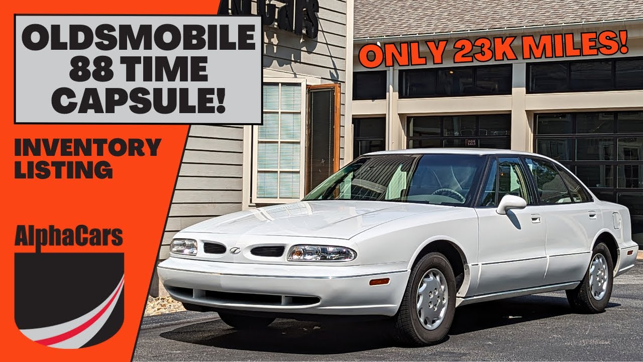 Go Back in Time with this Factory Original 23K Mile 1999 Oldsmobile 88!