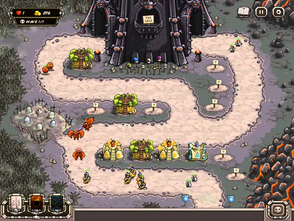 Kingdom Rush - THE DARK TOWER [veteran] [iron]