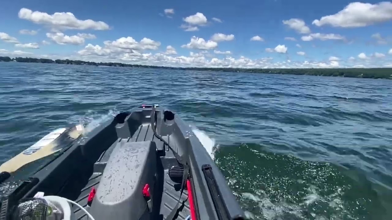 Can this Jonny boat bass 100 kayak Handle rough water? (delta lake NY testing)