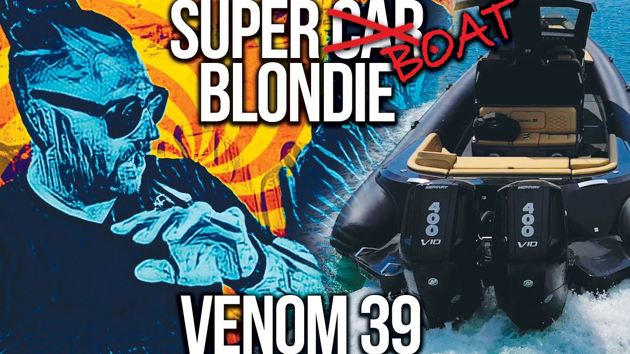 Тест-драйв Ribco Venom 39 на скорости 60 узлов с «Superboat Blondie»