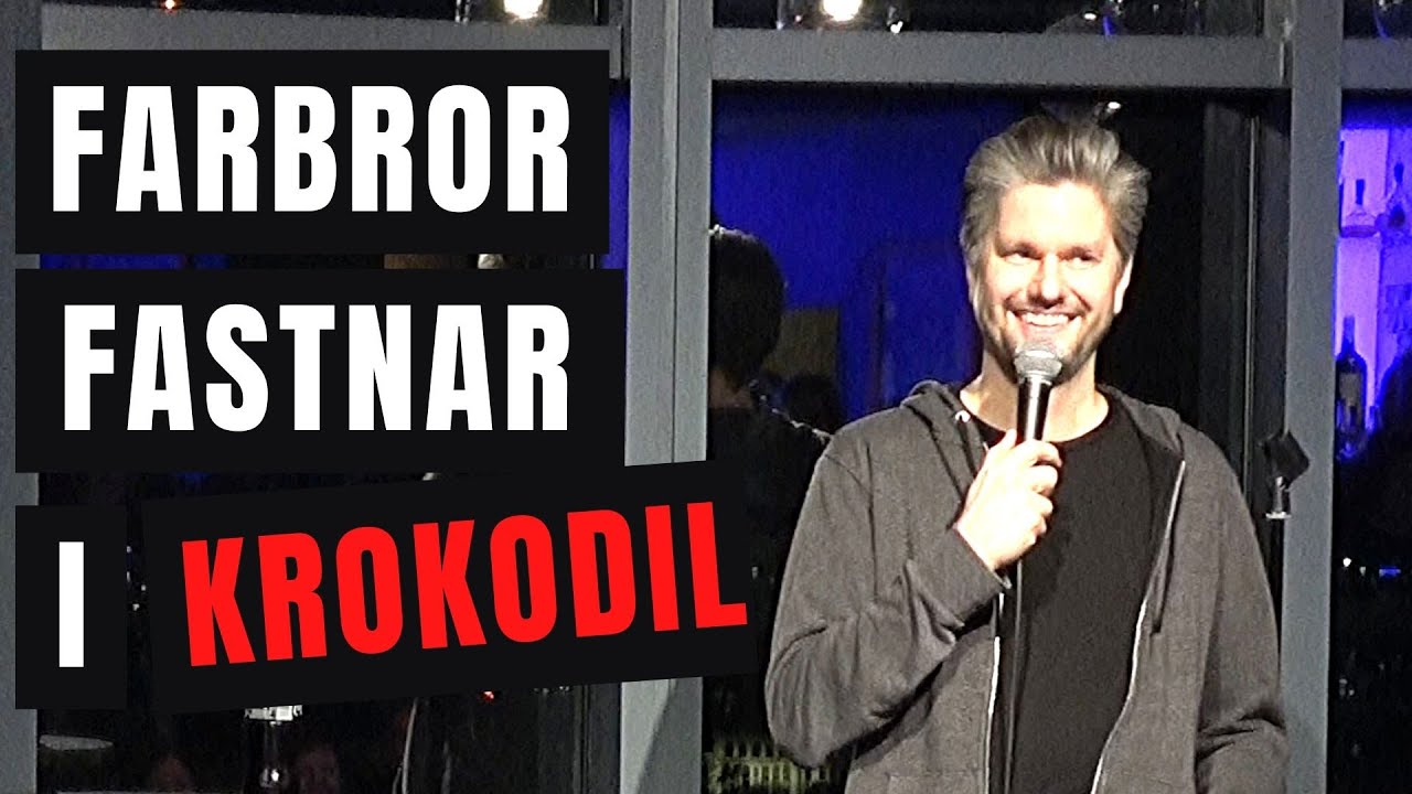 Farbror fastnar i krokodil | Fredrik Andersson standup