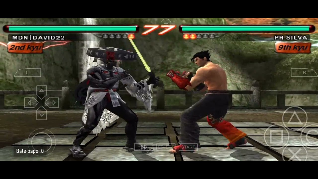 MDN |DAVID22 (Yoshimitsu) Vs PH SILVA (Jin) Tekken 6 Online