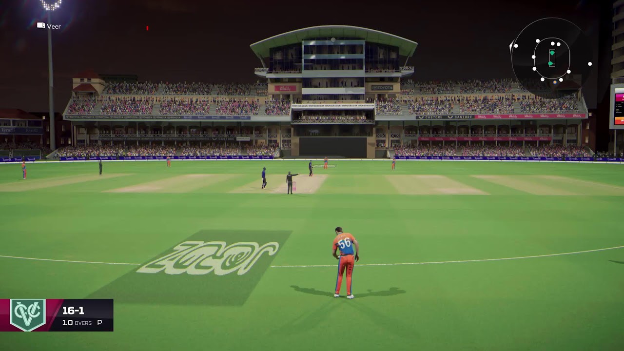 Playing Cricket26 Tag Team vs Veer