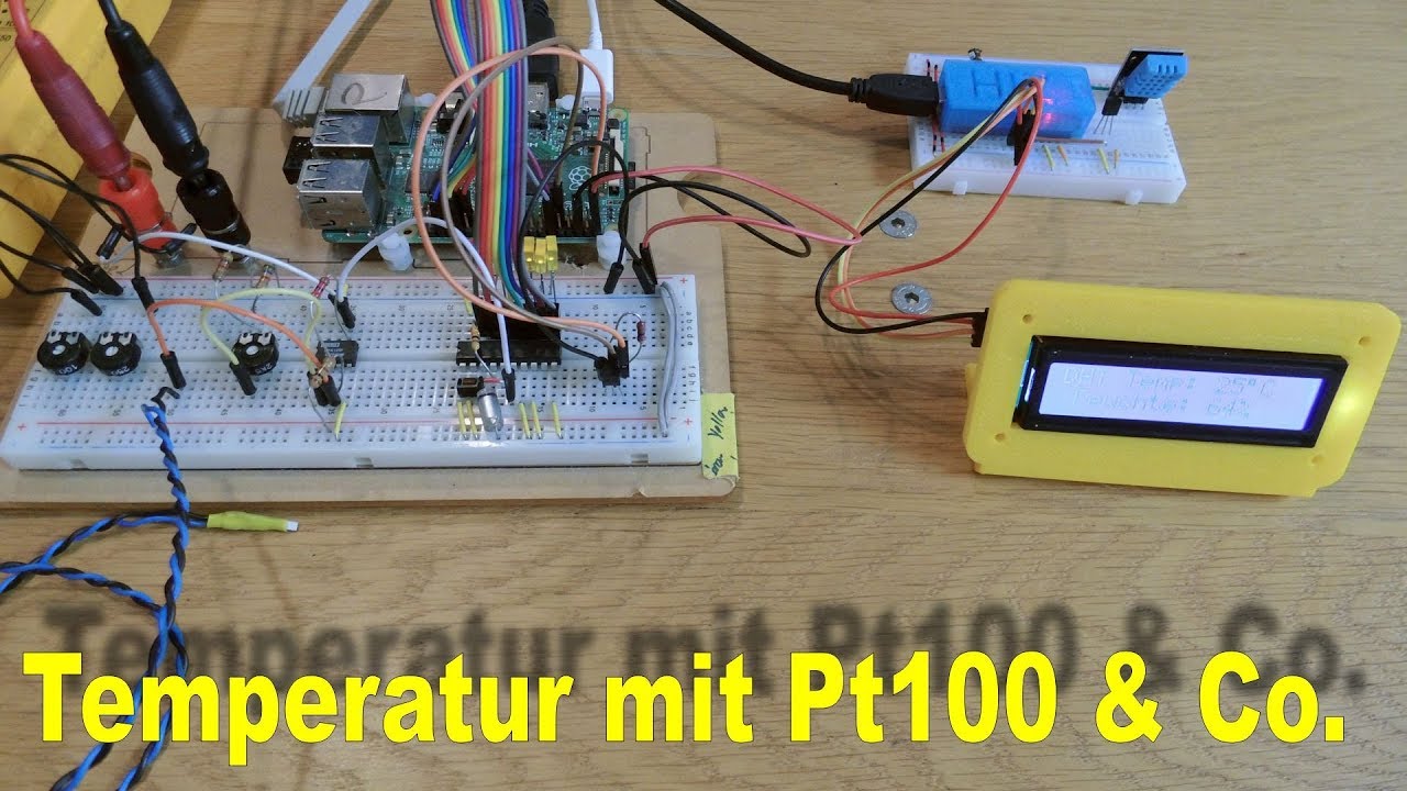Temperaturmessung mit PT100 & Co.- HIZ244