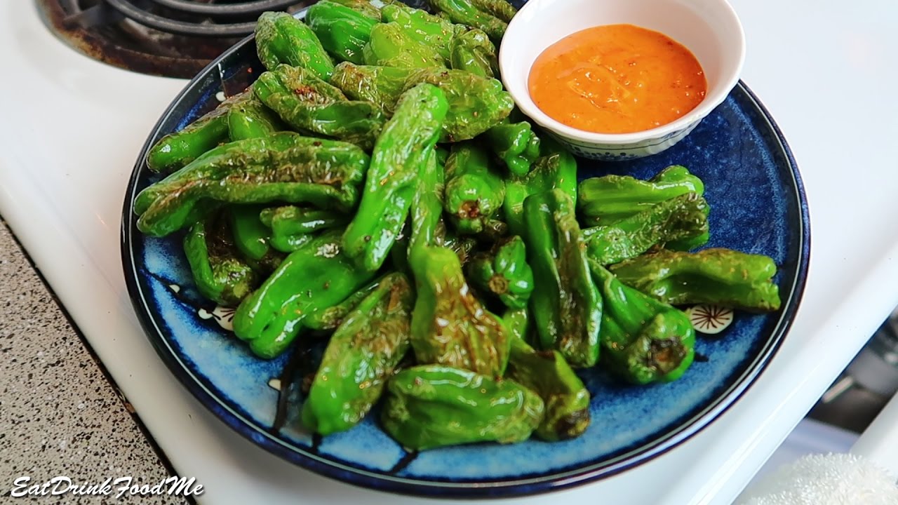 Shishito Peppers - Blistered or Pan Roasted - Easy Appetizer Recipe
