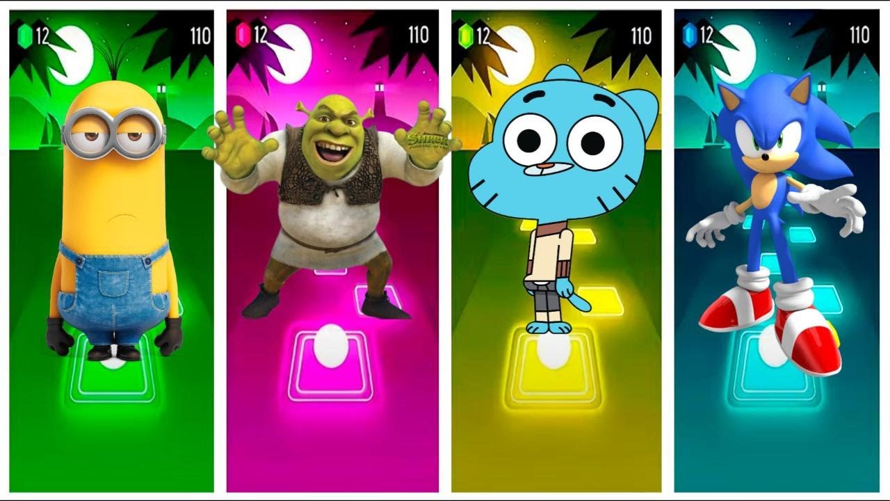 Shrek 💚 vs Minions 🍌 vs Trolls 🌈 vs Kung Fu Panda 🐼  Meme Beat War 2025 🔥