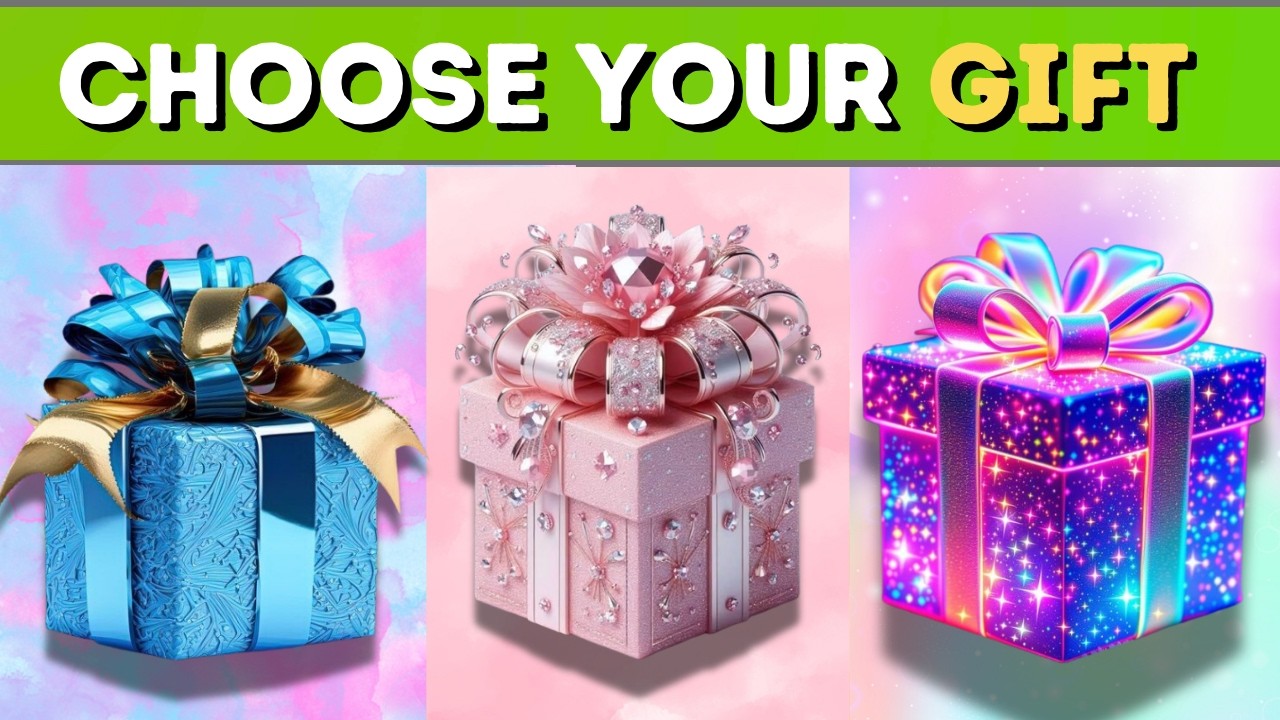 Choose One Gift Box 🎁 | Mystery Gift Challenge | Only One Choice!