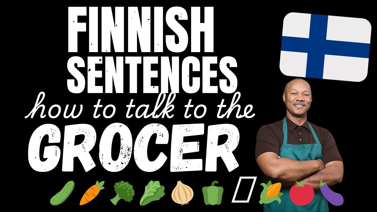 Buying fruit & vegetables from the Greengrocer | Conversational Finnish