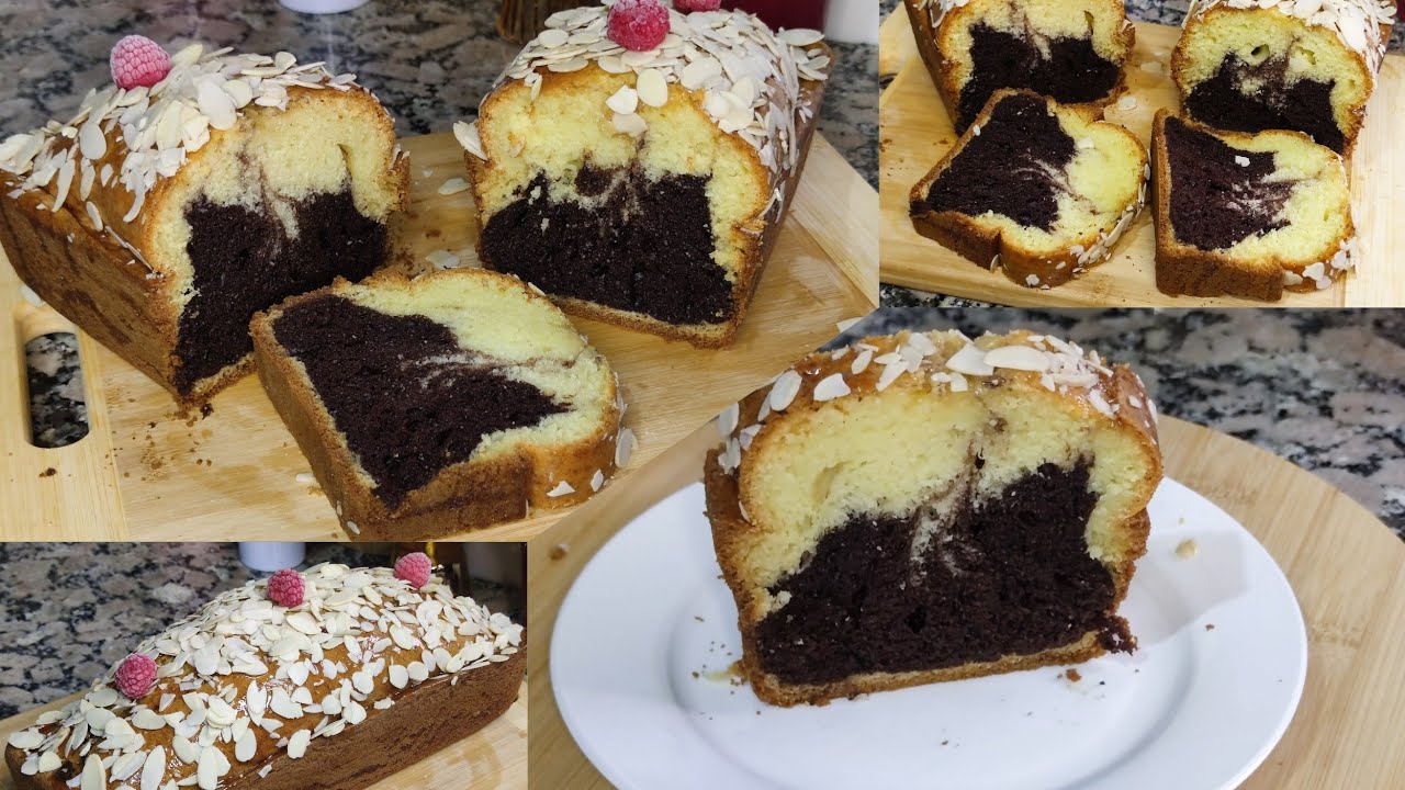 نوضي حضريه القهوة كيك 🍩ماغبغي عالي رخامي خفيف اسفنجي بنين بزاف وهش بمقادير جد إقتصادية سهلة وسريعة 👌