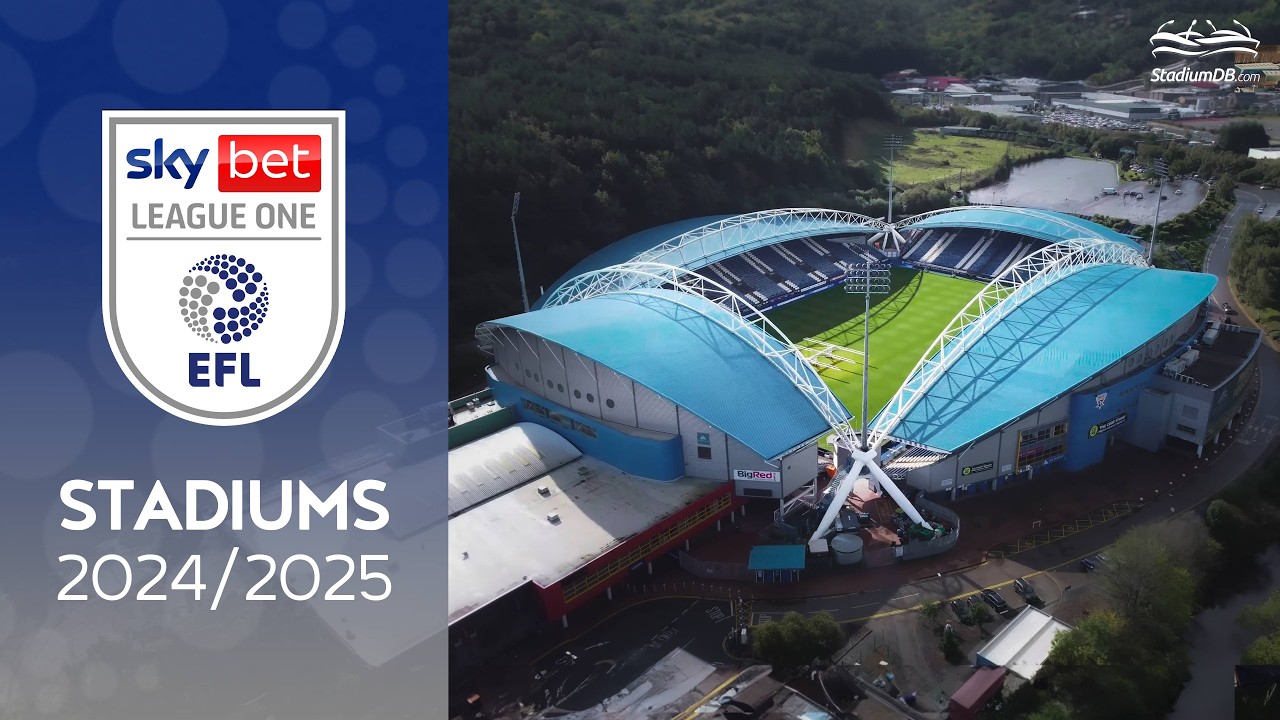 🏴󠁧󠁢󠁥󠁮󠁧󠁿 EFL League One Stadiums 2024/25