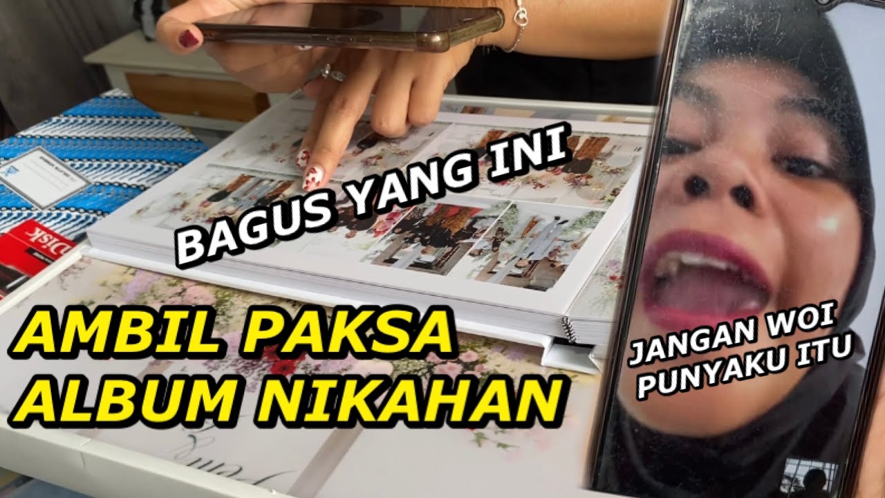 AMBIL FOTO ALBUM NIKAHAN MBAK PENI. NEKAT BAWA PULANG || MBAK PENI LANGSUNG MARAHH