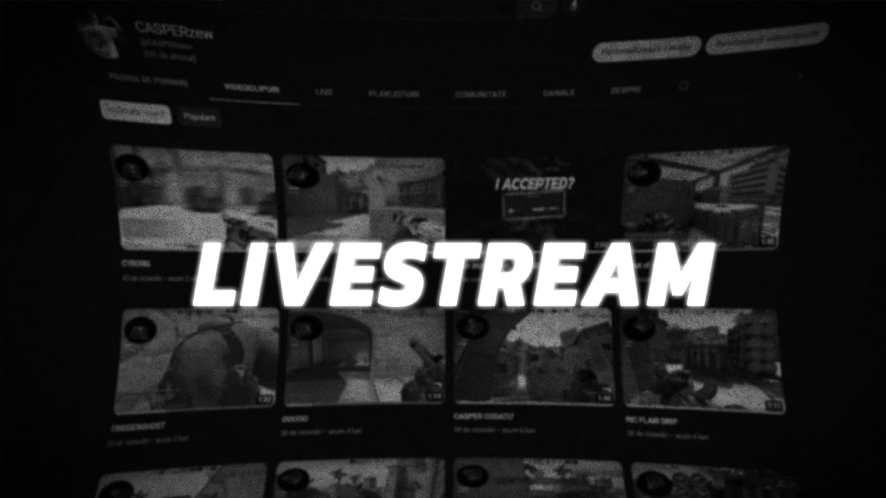 LIVE 🔴 | CS:GO LA CATERINCA,MAI RADEM MAI ALEA