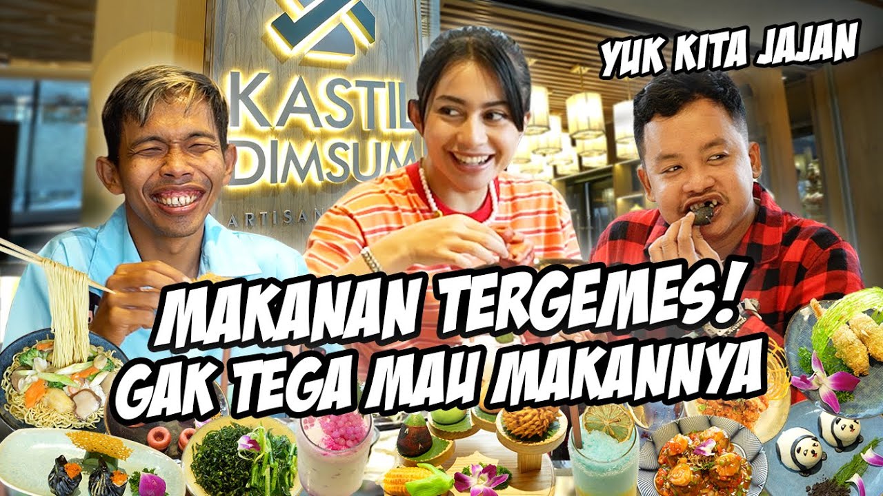 DEDE DUSTIN SINTYA MARISCA GAK TEGA MAU MAKAN MAKANAN INI.. GEMES BANGET.. YUK KITA JAJAN