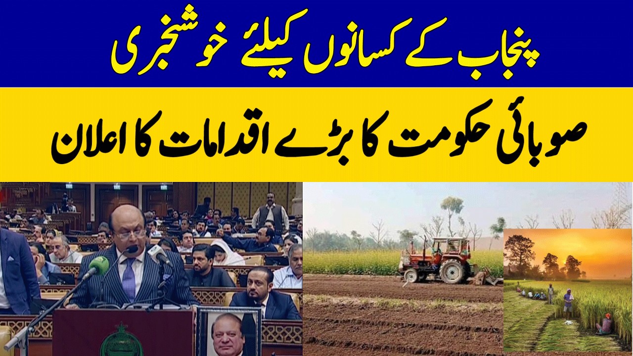 Punjab Govt Announces Big Relief Package For Farmers 2026 | Dawn News