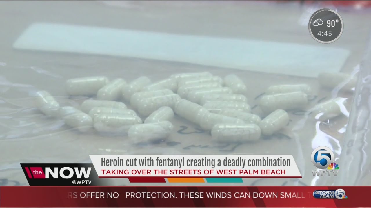 Heroin cut with fentanyl creating a deadly combination