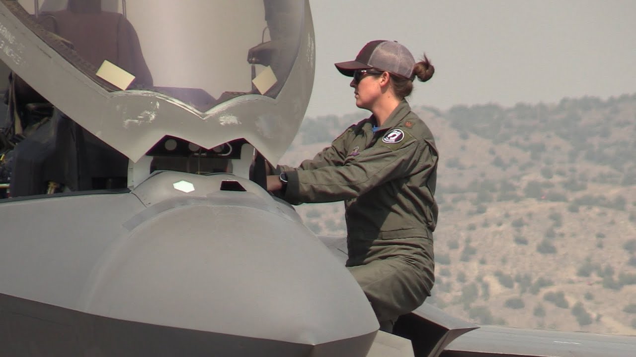 F-35a Pilot Major Kristin 
