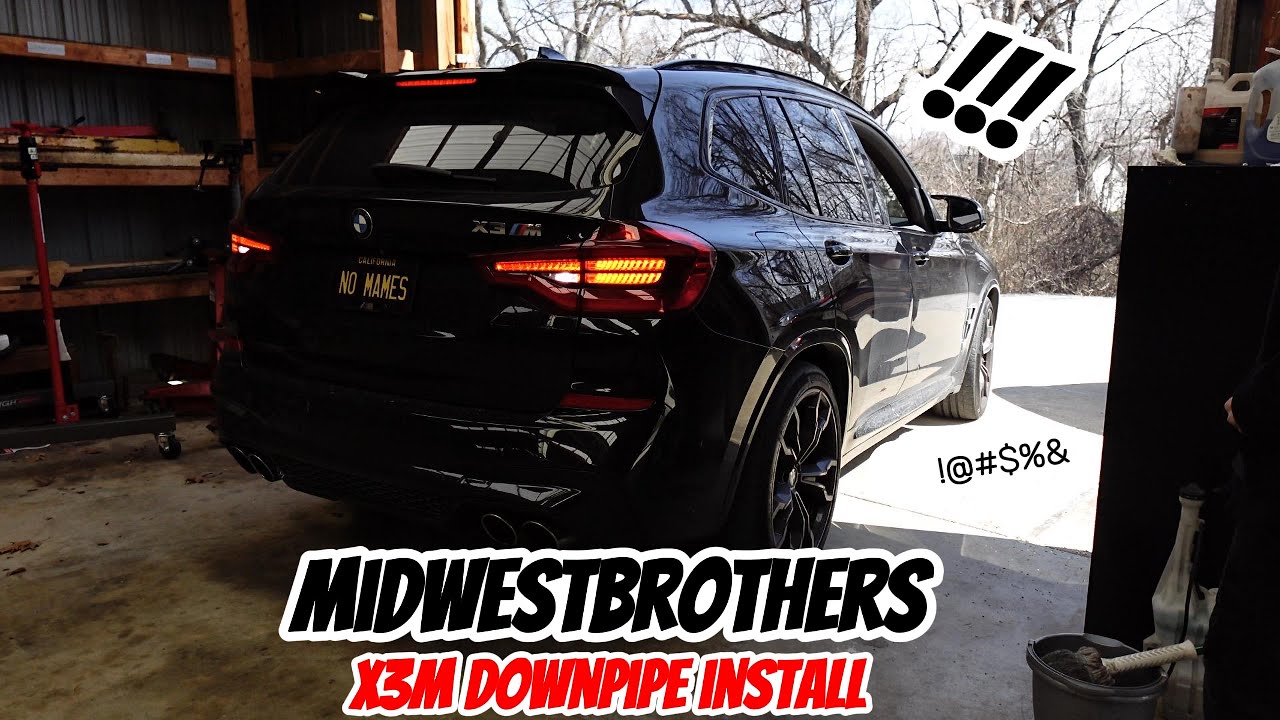 X3M Downpipe Installation + Rerunning The 335is @artteyy
