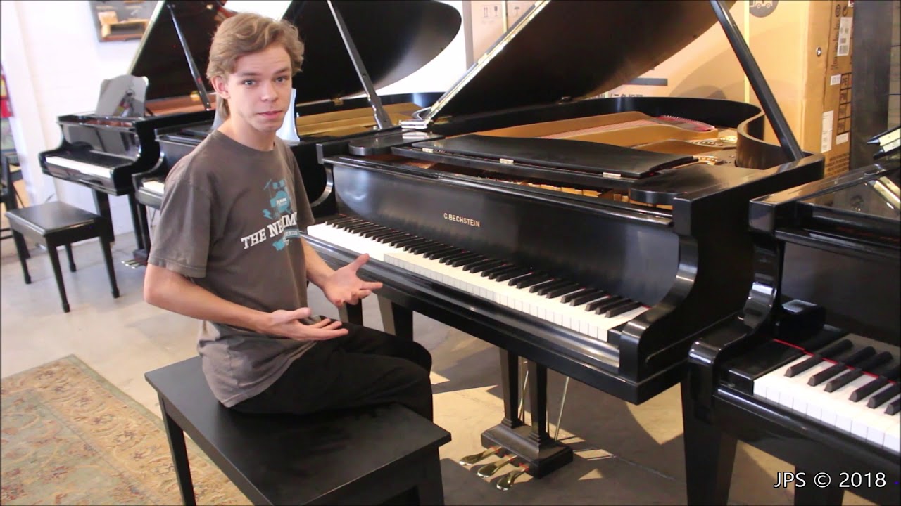 Piano as found: Vintage C. Bechstein