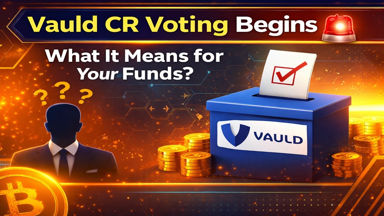 🚨 Vauld NEW CR Voting Begins | VAULD Withdrawal | Crypto | #vauld #crypto #wegains