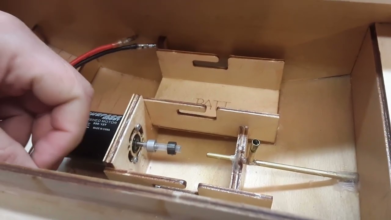 zippkits single motor rc tugster #1