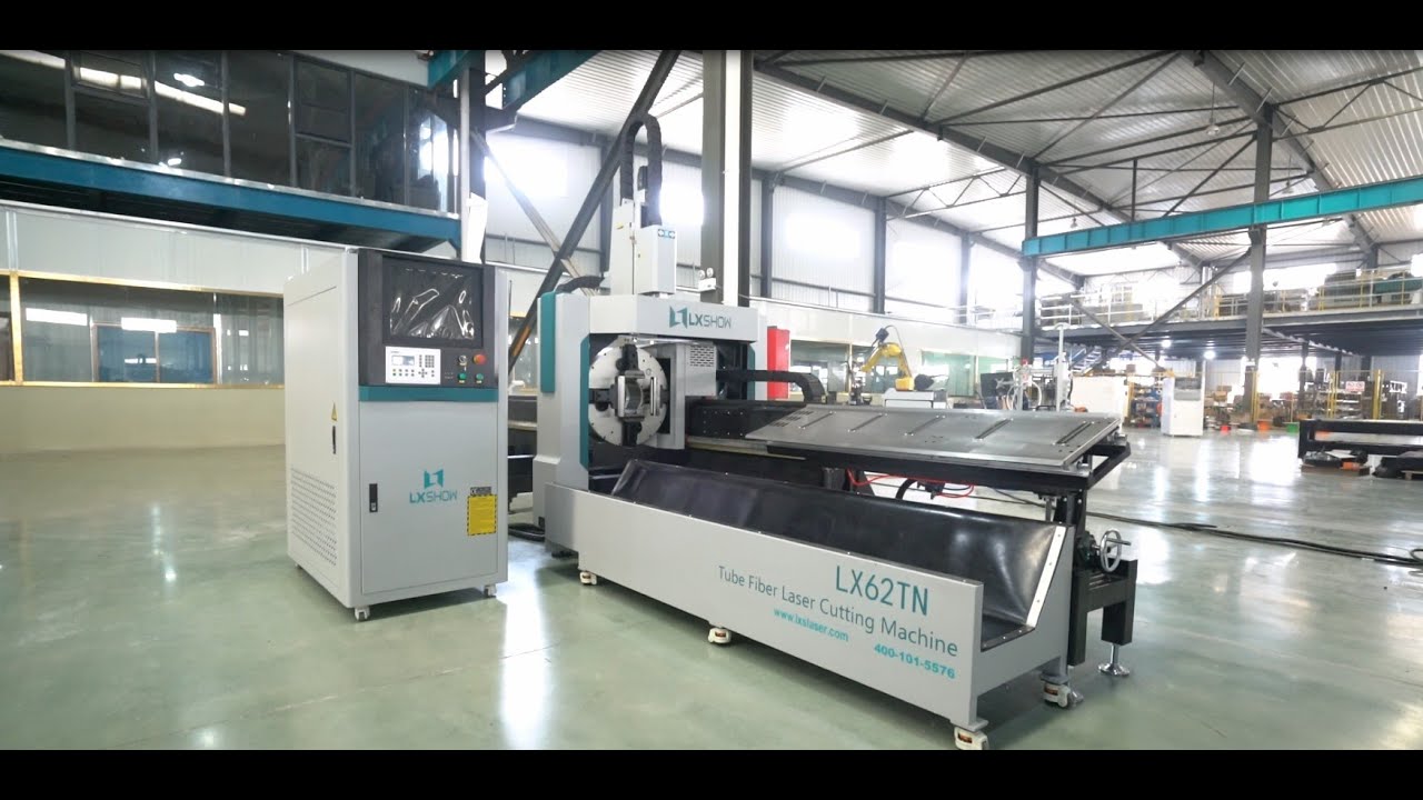 [LXSHOW LASER] Fiber Laser Tube Cutting Machine LXTN62 steel tube laser cutting