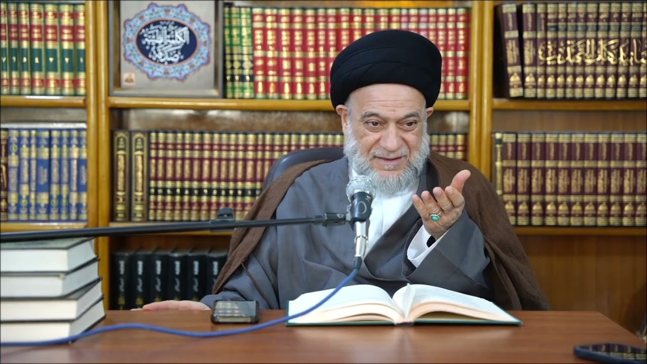 عنوان الدرس (ابى الله لصاحب البدعة ان يتوب ) #السيد_علاء_الموسوي / النجف الأشرف