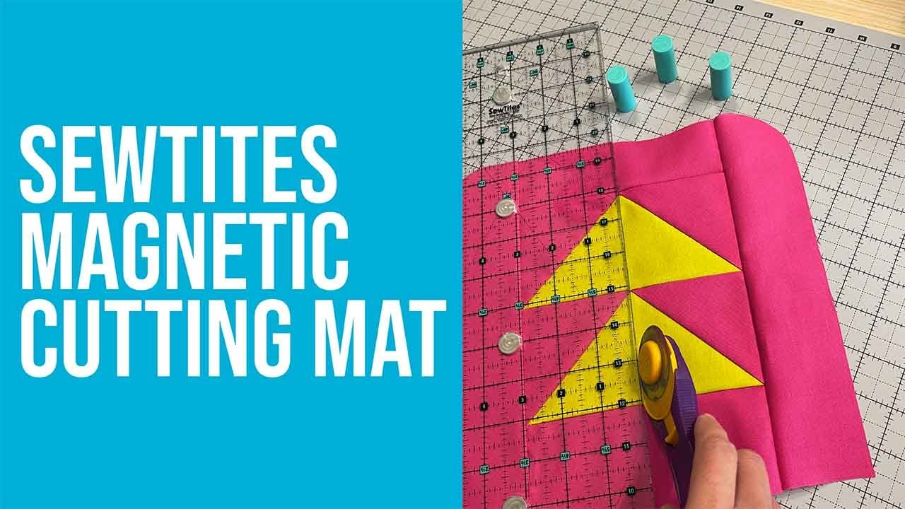 Sewtites Magnetic Cutting Mat and Ruler