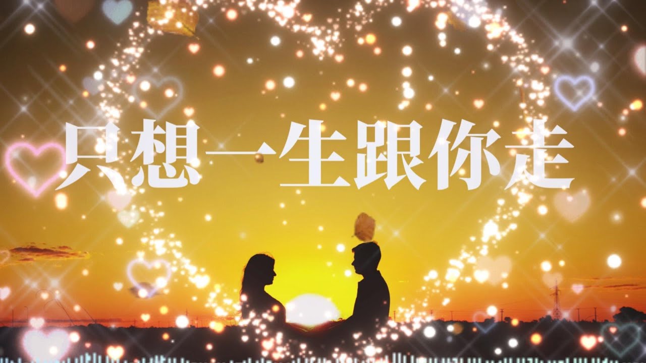 只想一生跟你走 - 永恒陪伴情歌 | “从青丝到白头，时光里不朽”