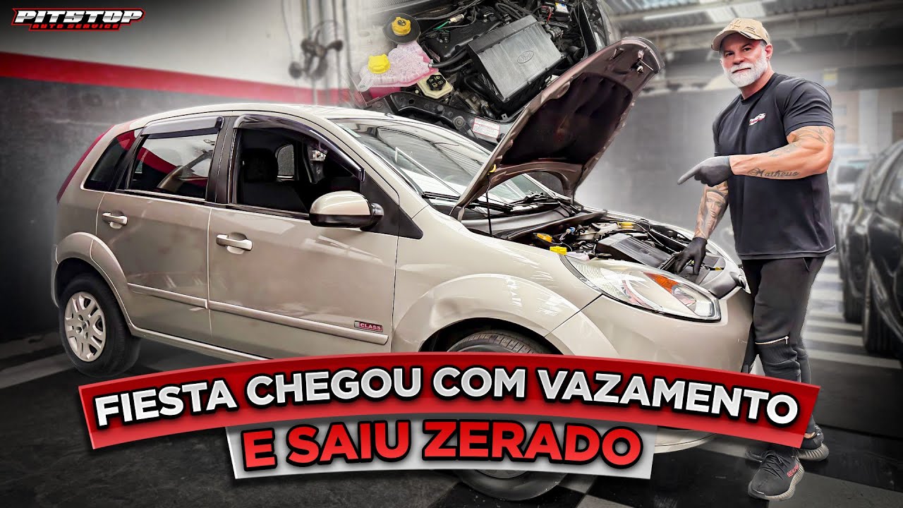 FIESTA ESTAVA COM VAZAMENTO E SAIU NOVO - Dia a Dia da oficina 