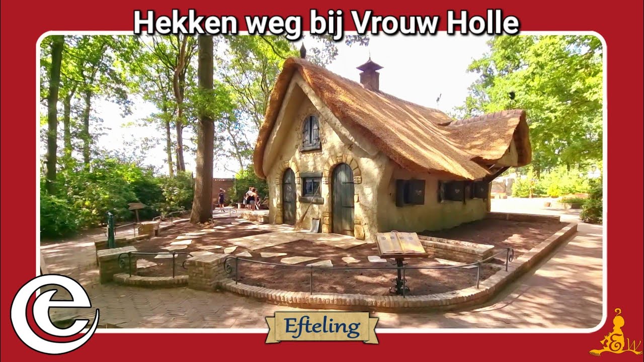 [#Efteling] Hekken bij Vrouw Holle weggehaald 🛠️