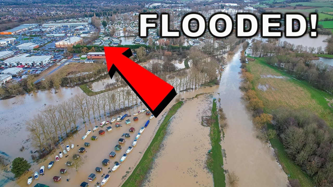 FLOODING Devastation | UK Flooding 2024 | River Nene & Great Ouse!