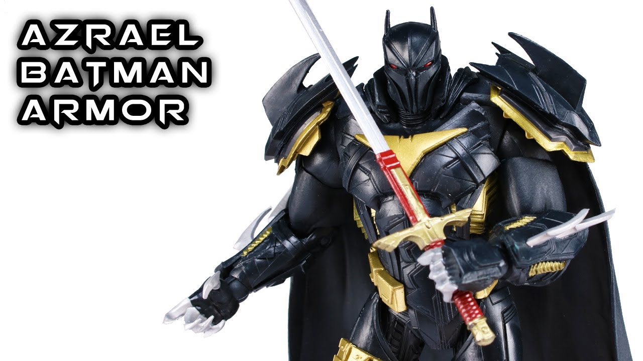 McFarlane Toys AZRAEL BATMAN Armor DC Action Figure Review