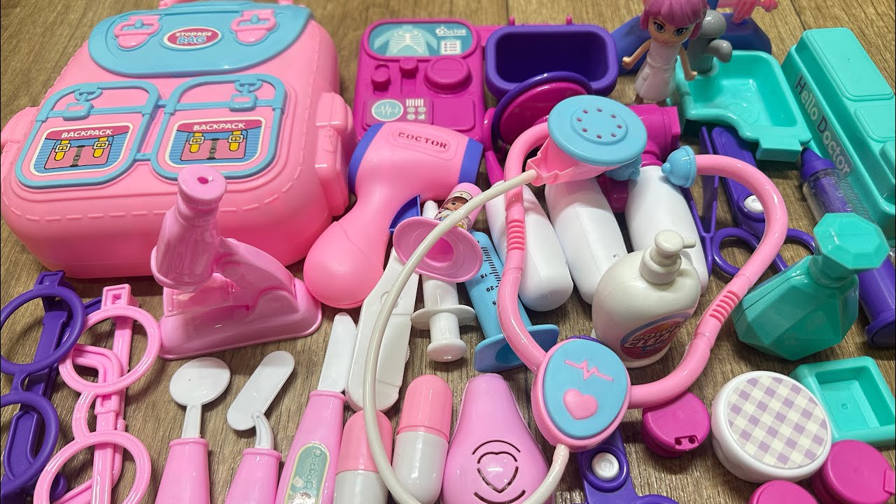 5:54 Minutes Satisfying with Unboxing Doctor Toys and Ambulance Playset ASMR | Review Toys