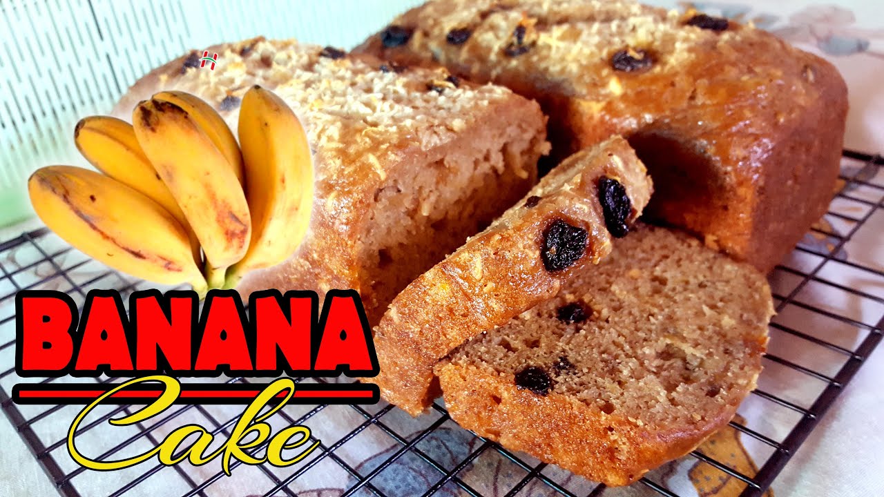 SABA Banana Cake - KAWALI OVEN