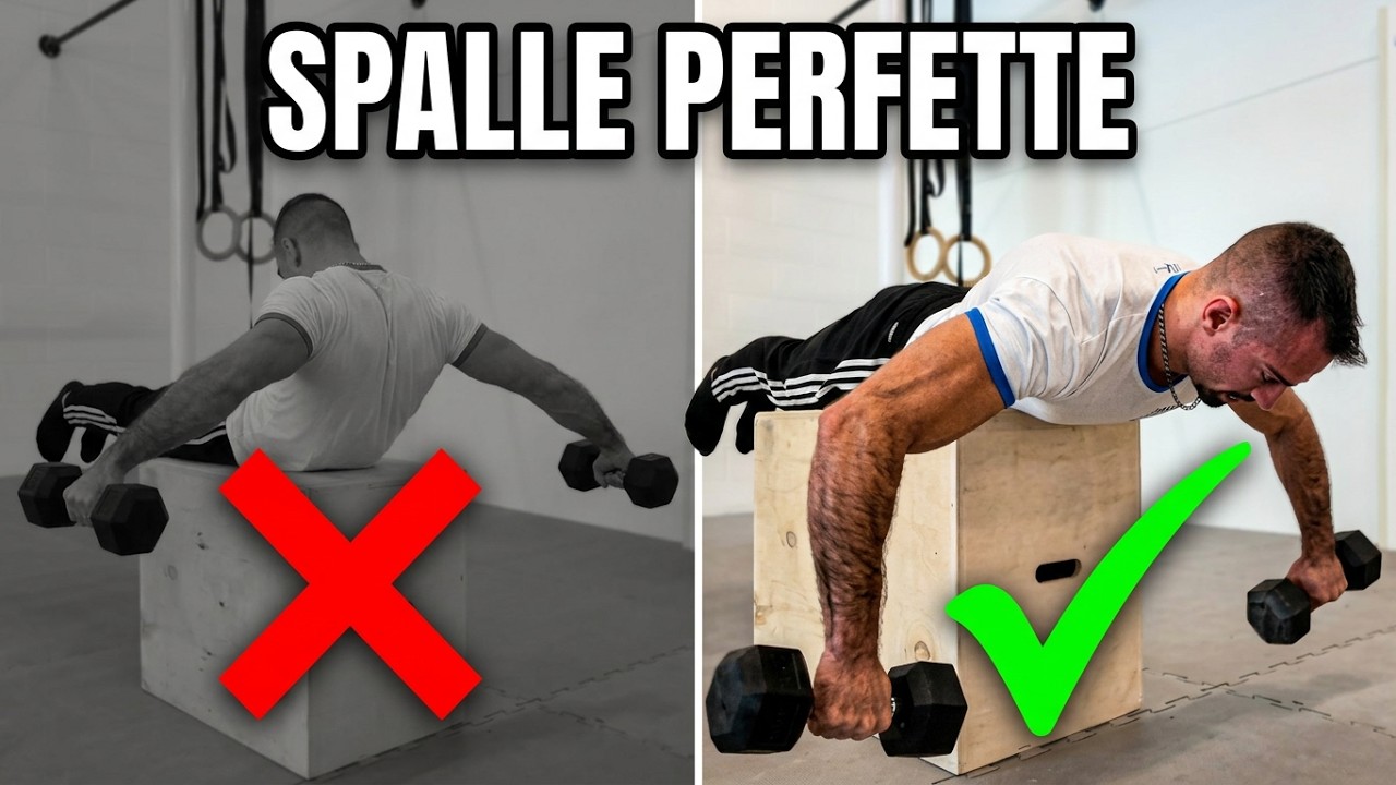 POTENZIAMENTO delle SPALLE - 3 esercizi di Calisthenics con Lorenzo Leali 