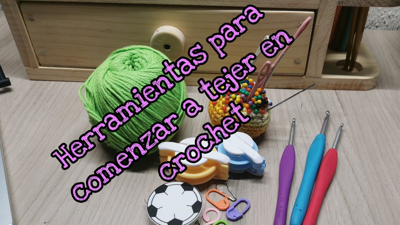 Herramientas para comenzar a tejer en crochet / Crochet Adriana