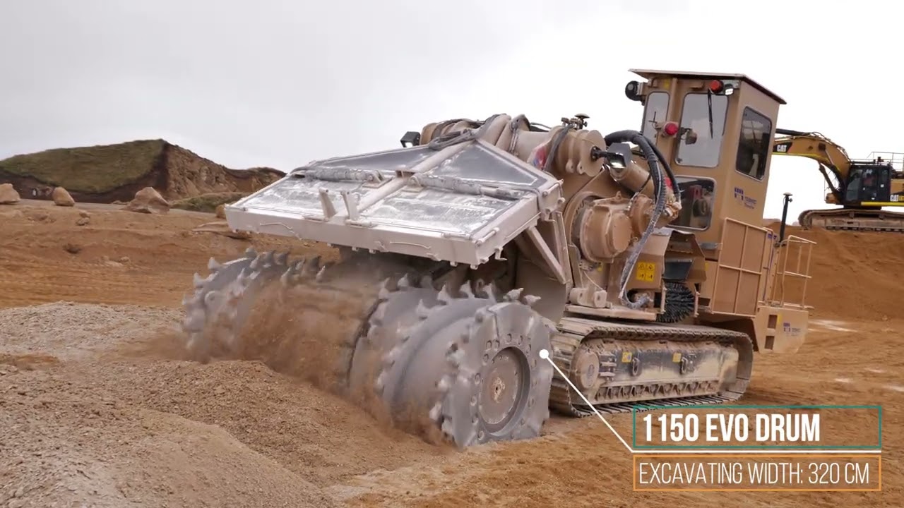 Surface miner 1150 EVO Rock Hawg
