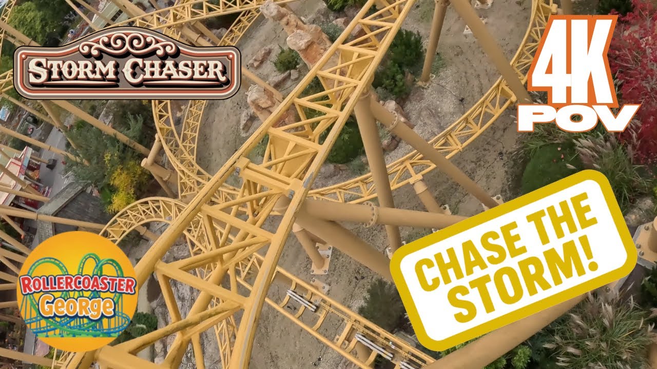 STORM CHASER ON-RIDE 4K POV [FRONT ROW - FORWARDS] - OCTOBER 2025 - PAULTONS PARK 🌪️