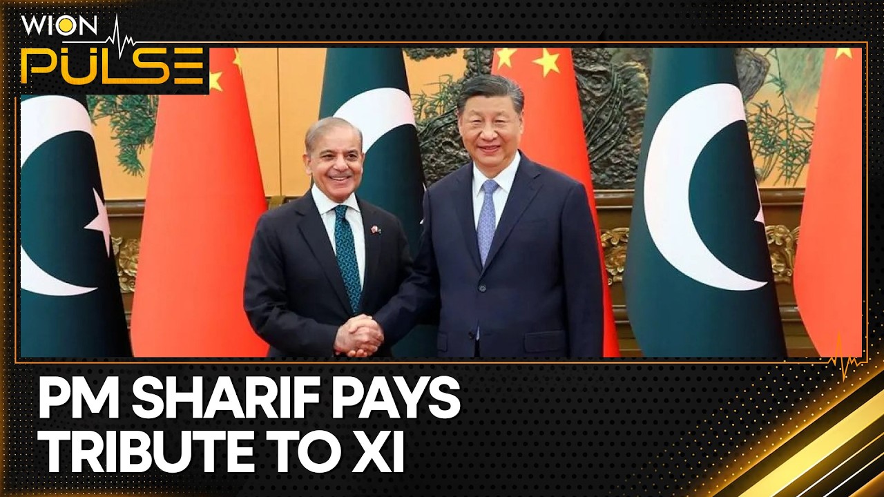 Pak PM Shehbaz Sharif on a 4-Day Visit To China; Pays Tribute To Xi Jinping During Talks |WION Pulse