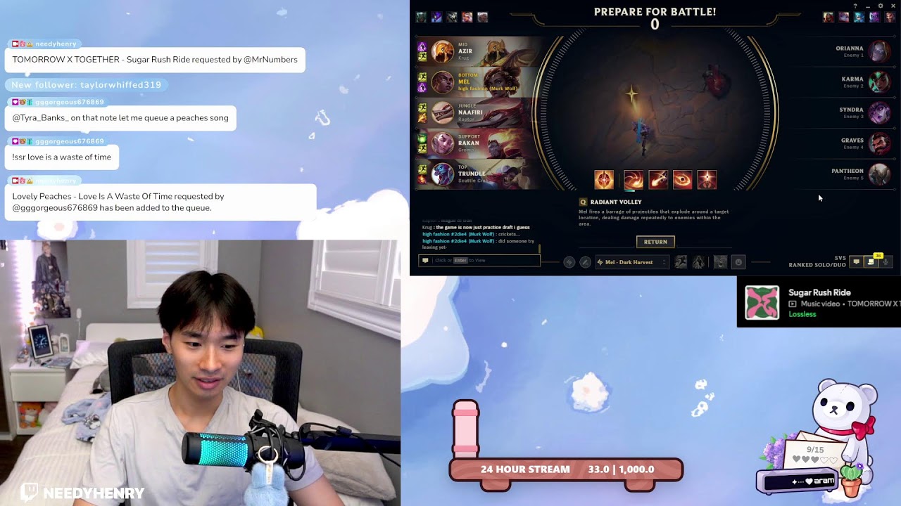 🔴[LIVE] challenger enchanter🧚masters 613 lp start | also live on twitch