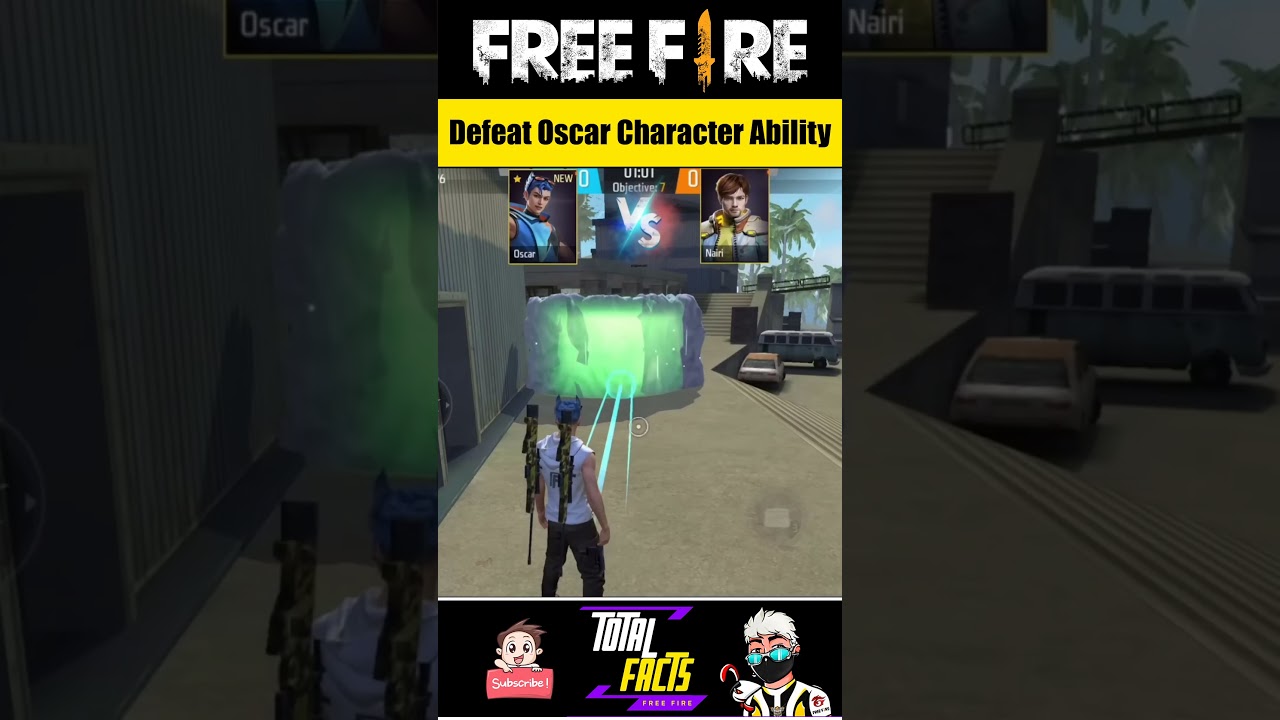 Only 2 Character Can Defeat OSCAR New Character Ability 🫣 Free Fire