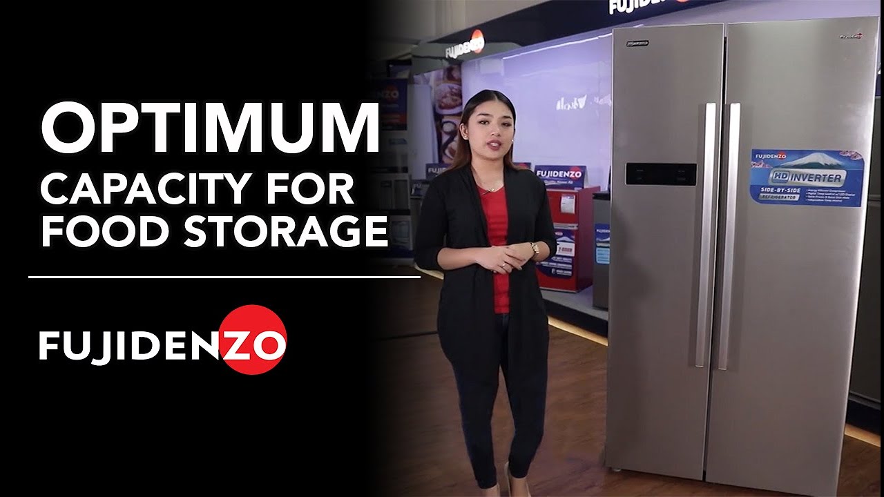 Fujidenzo HD Inverter Side by Side Refrigerator