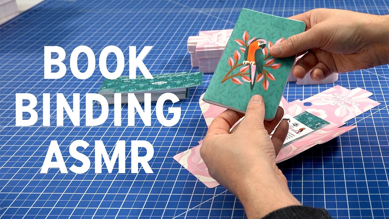 10-Minutes of Making Journals Step By Step | How-To, Uncut, No Talking, ASMR