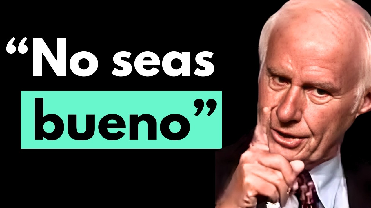 DEJA DE SER BUENO CON TODO EL MUNDO | Jim Rohn Discurso Motivacional en Español