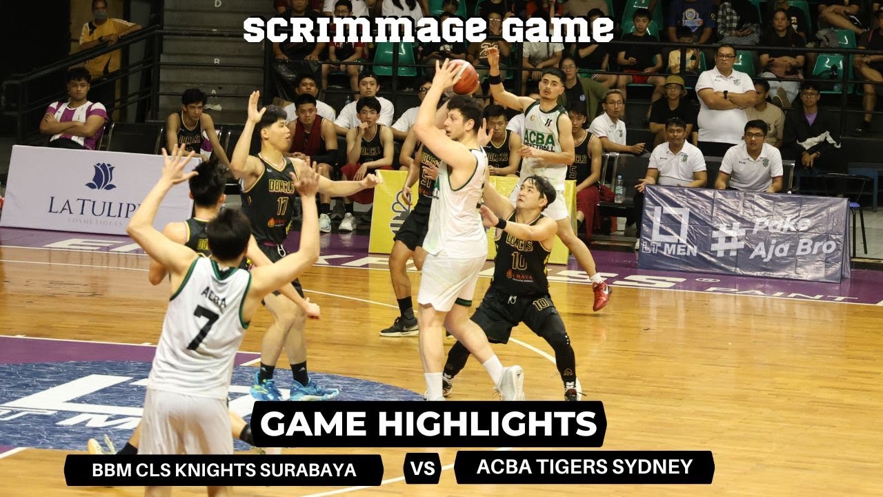 Game Highlights: BBM CLS vs ACBA SYDNEY. Marcell Bonfil Masih Jago Guys Skor 20 Points🔥🔥🔥